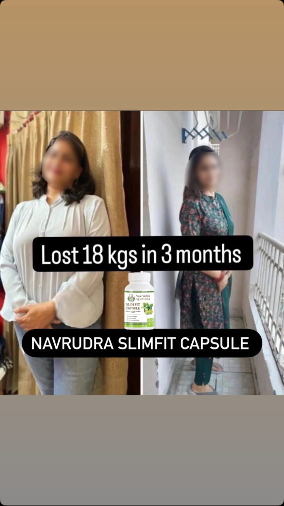 Ayurvedic Slimfit Capsule for Natural Weight Loss – Navrudra Ayurveda
