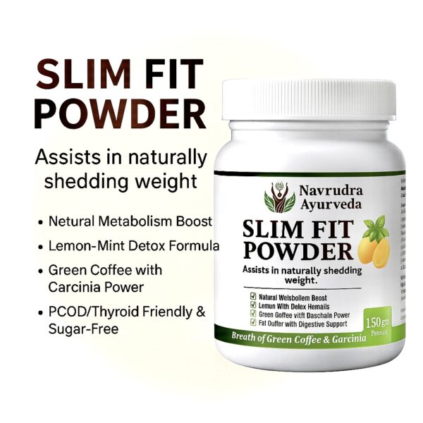 Navrudra Slimfit Powder – Ayurvedic Wellness Support