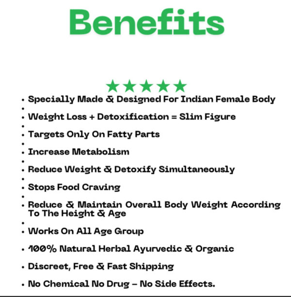 Navrudra Slimfit Powder – Ayurvedic Wellness Support - Image 4